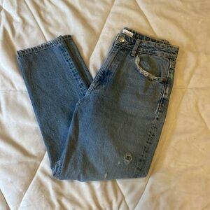 ‼️SOLD‼️ Zara Mid Rise Straight Mid Blue Color Women’s 8 Z1975